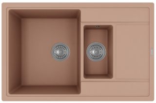 Кухонная мойка Florentina Липси 780К капучино